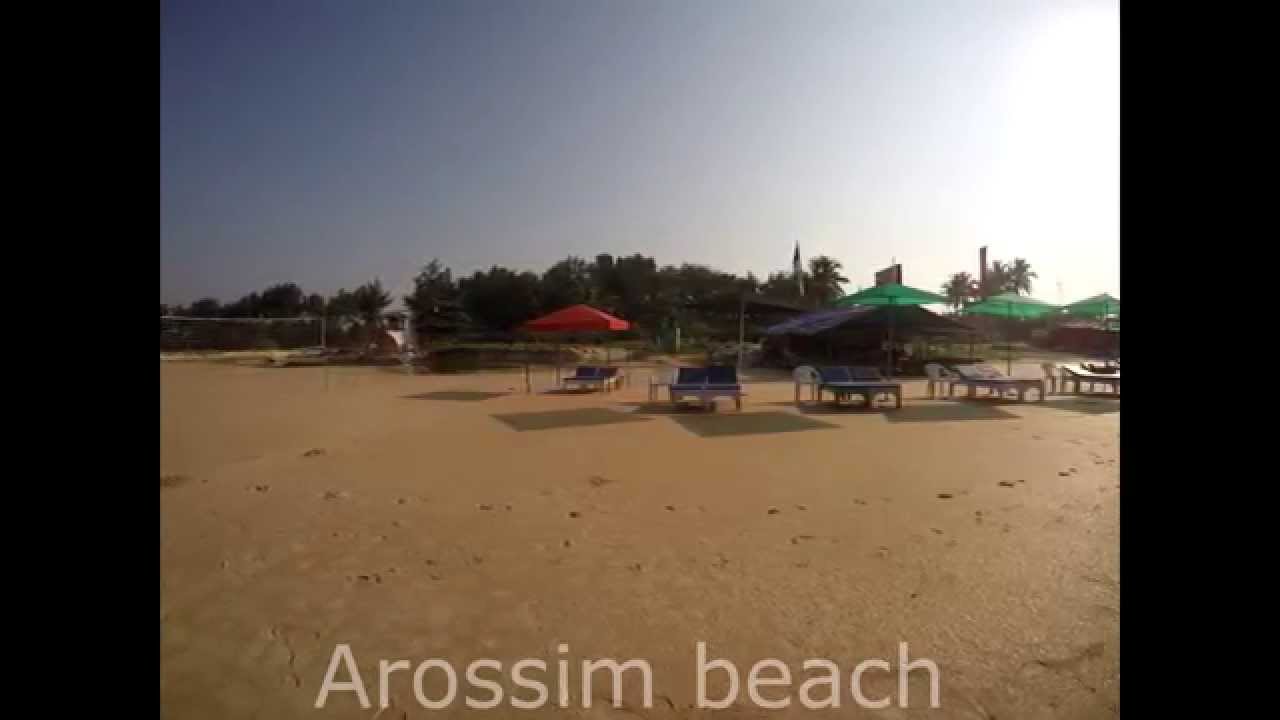 Goa. Review of beaches. Arossim Beach. Гоа. Обзор пляжей. Пляж Ароссим.
