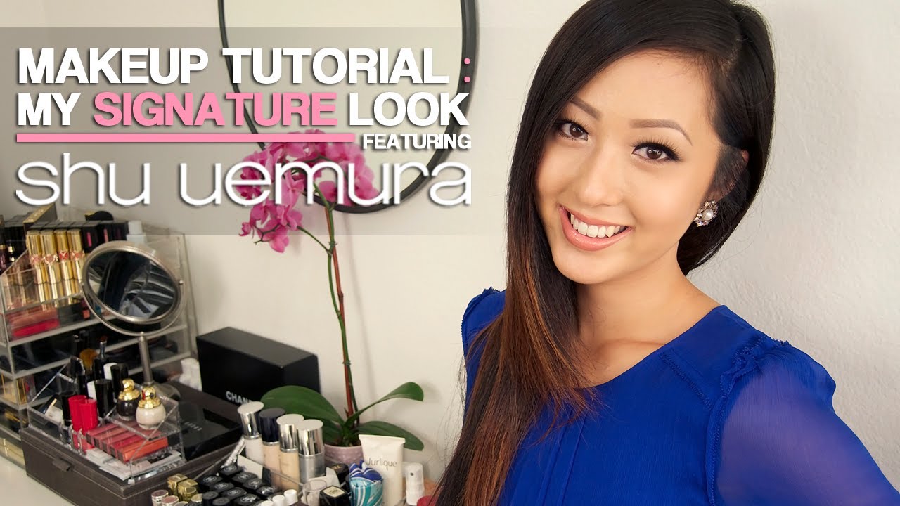TUTORIAL: My Signature Bronze Eye & Peach Lip feat. Shu Uemura