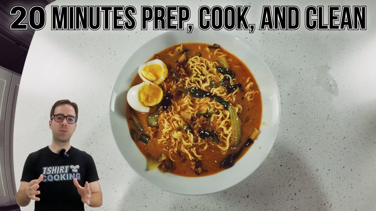HOMEMADE BEGINNER curry ramen (Fully customizable)