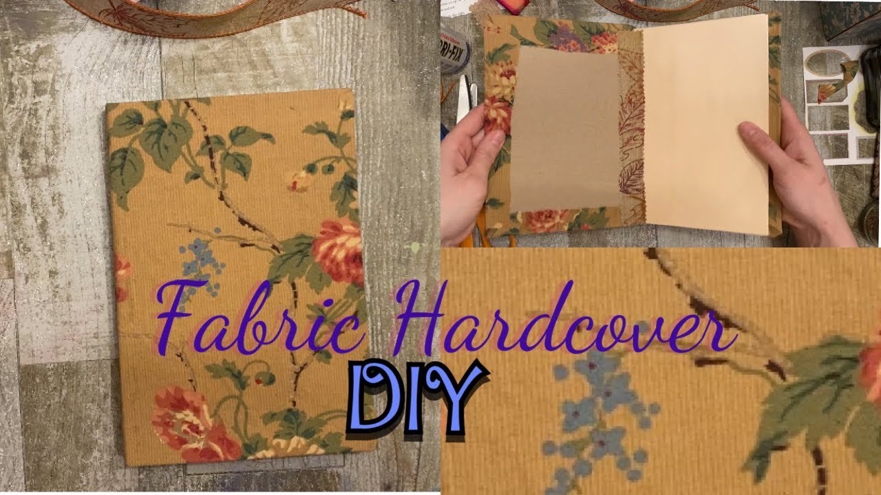 Fabric Cover Using A Cereal Box