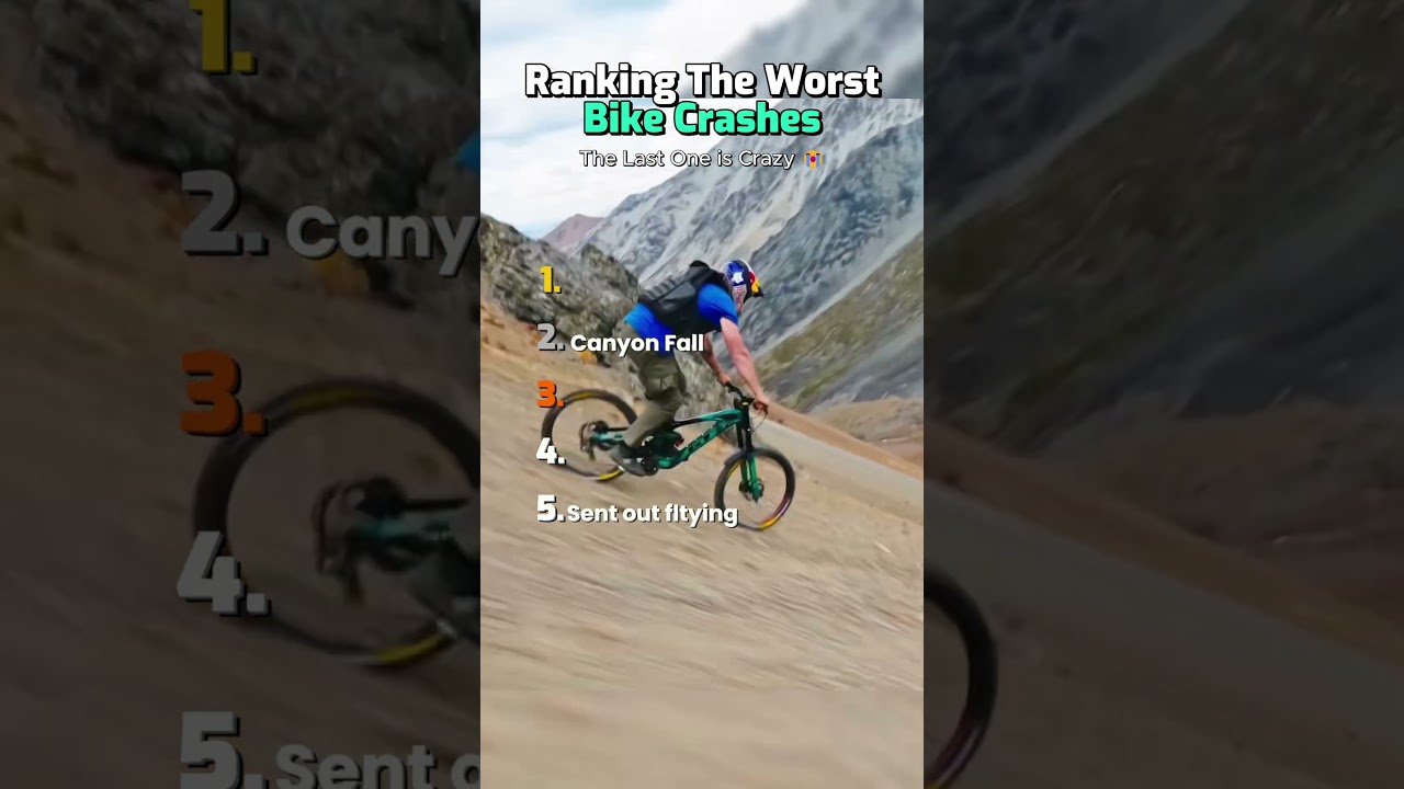 Ranking the Worst Bike Crashes pt. 3 #ranking