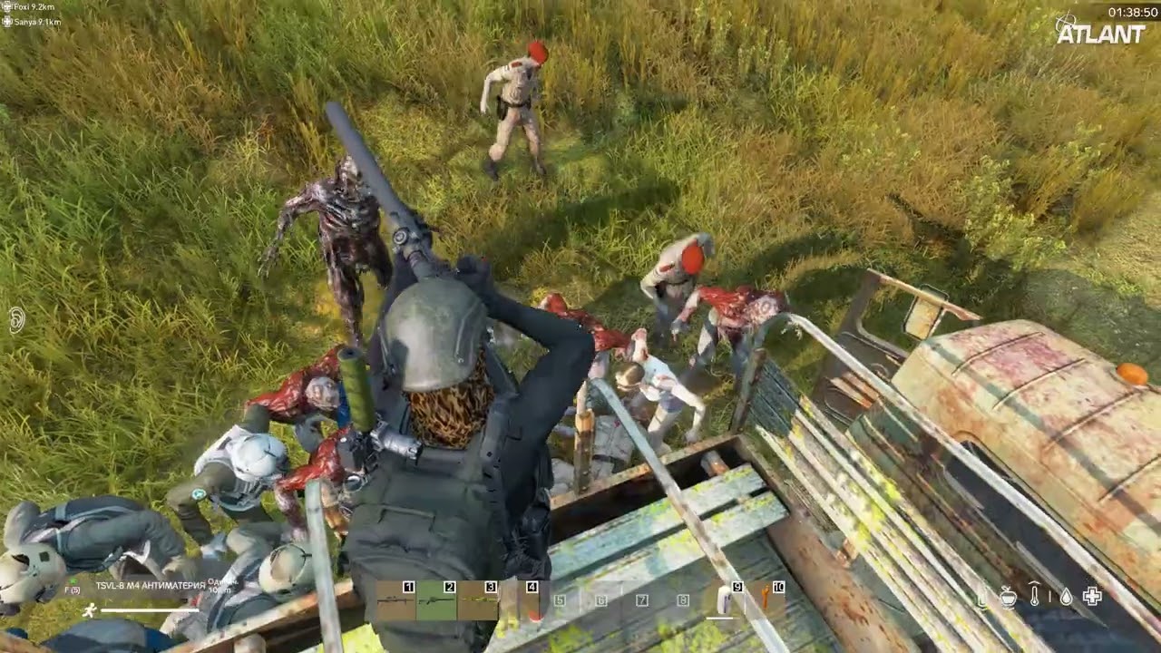 Хеликраш на сервере Atlant PVE