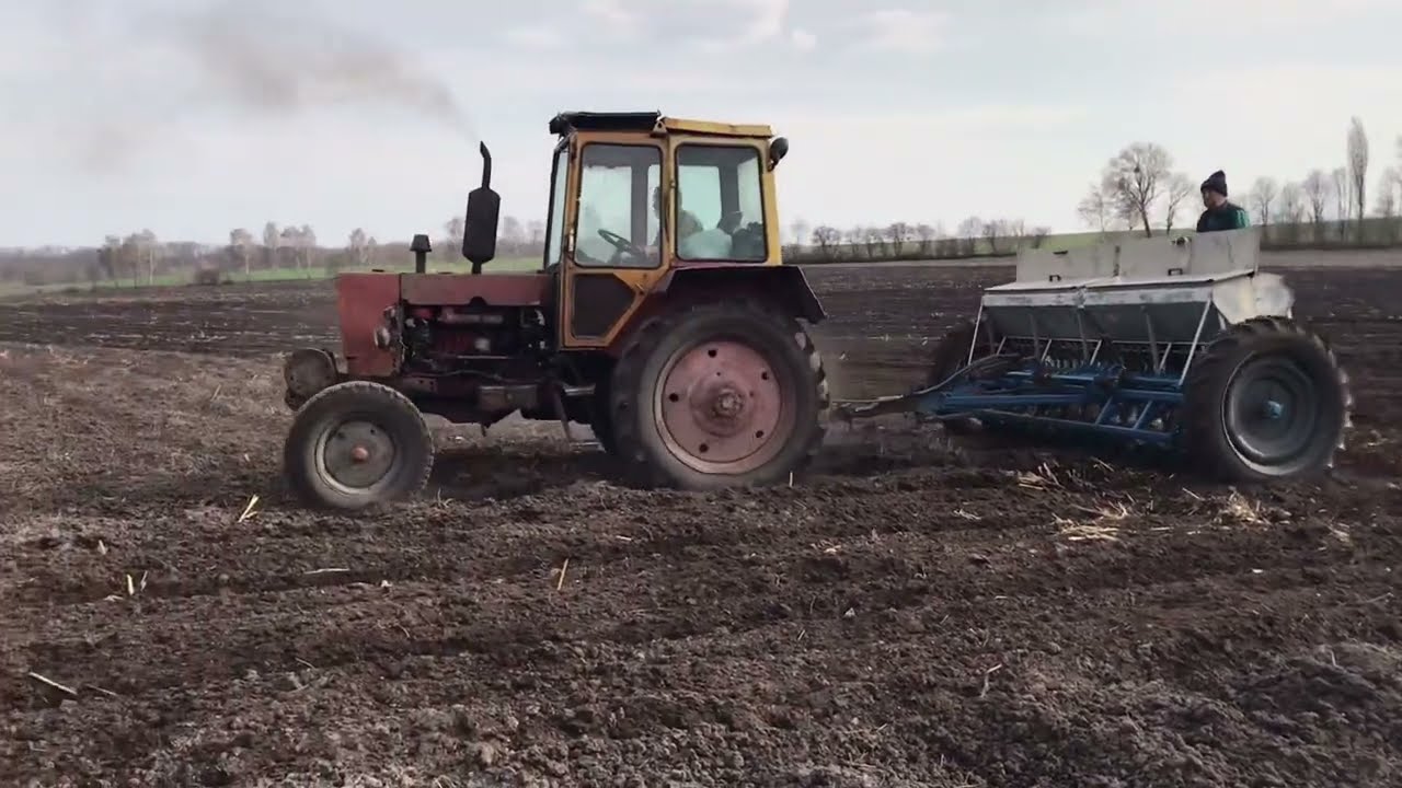 Внесення добрив під посів соняшника!!!