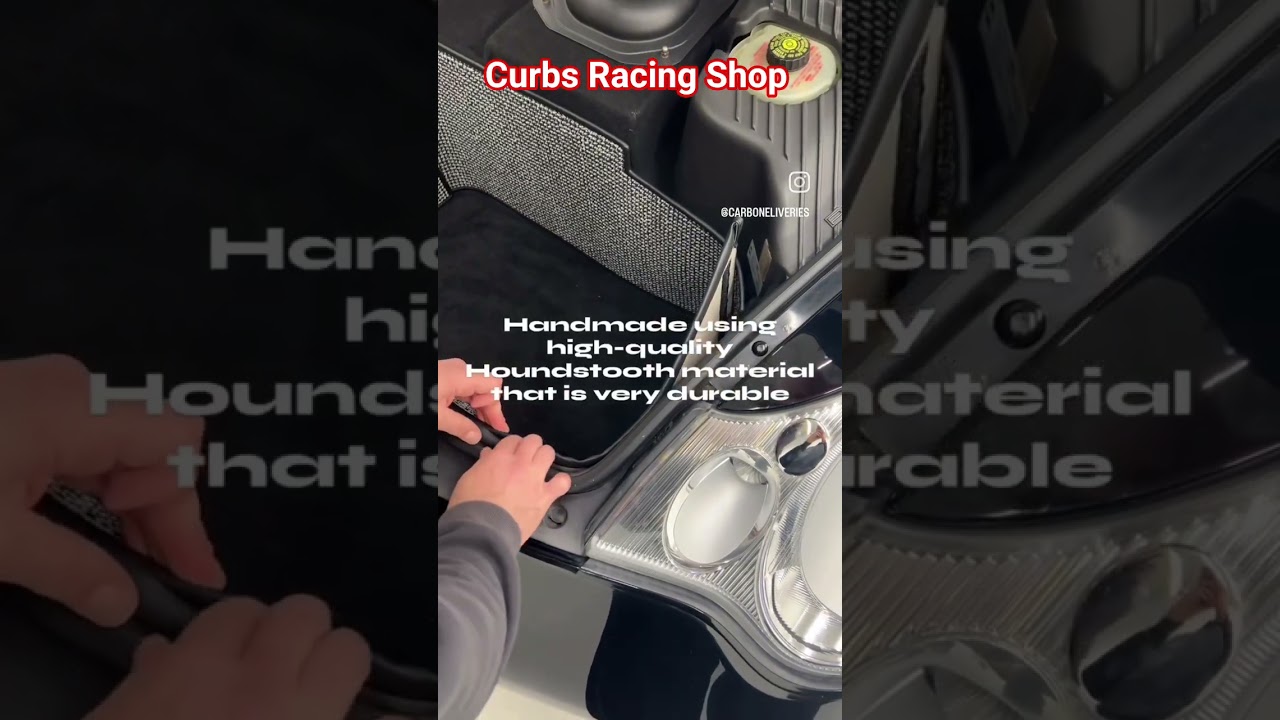 Kofferraummatte Watercooled www.curbs-racing-shop.de/911-porsche-fu%C3%9Fmatten-floor-mats/