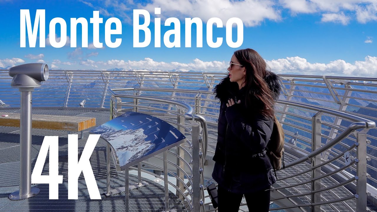 SKYWAY MONTE BIANCO 4K - FINO AD AIGUILLE DU MIDI (CHAMONIX), DUE ORE PAZZESCHE 😁