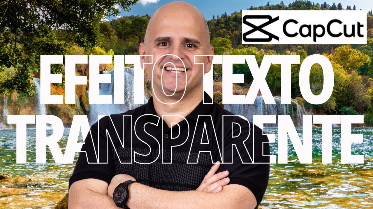 Como Fazer MARCA D'ÁGUA TRANSPARENTE NO CAPCUT CELULAR