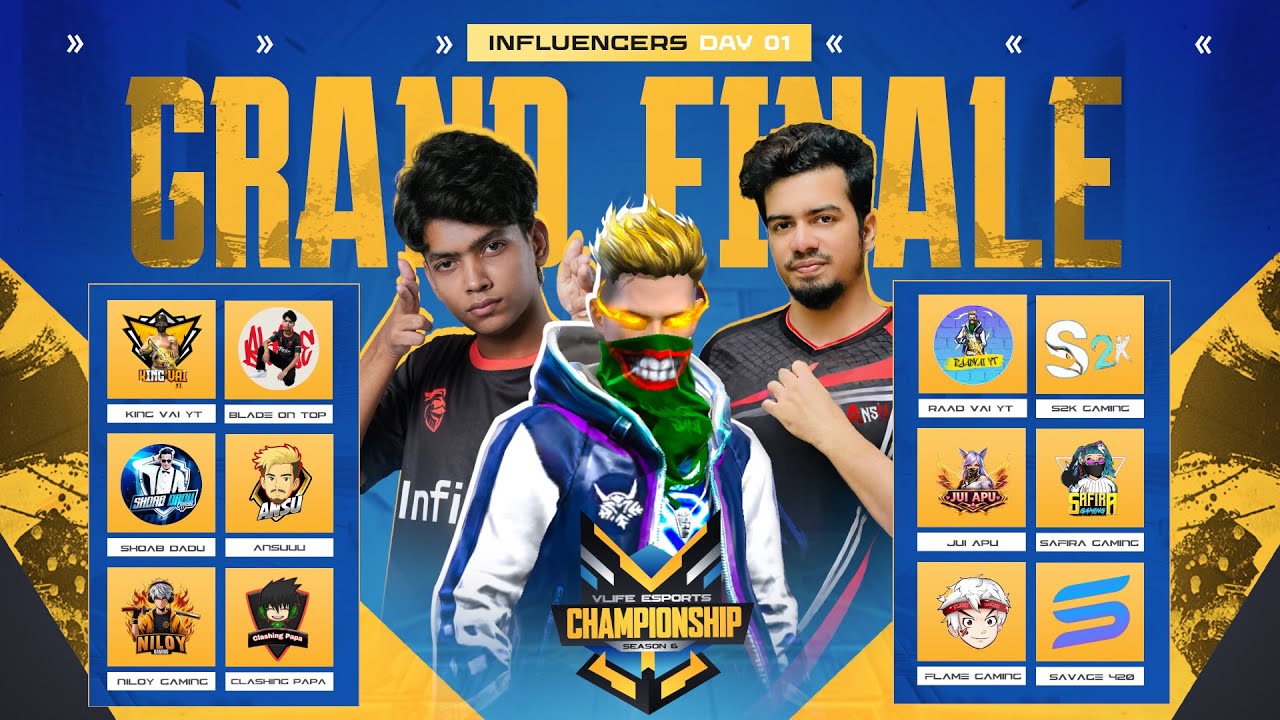[🔴LIVE] VLIFE ESPORTS CHAMPIONSHIP S-6 | GRAND FINAL DAY-01 @raadvaiyt829 @RedHawksOfficials