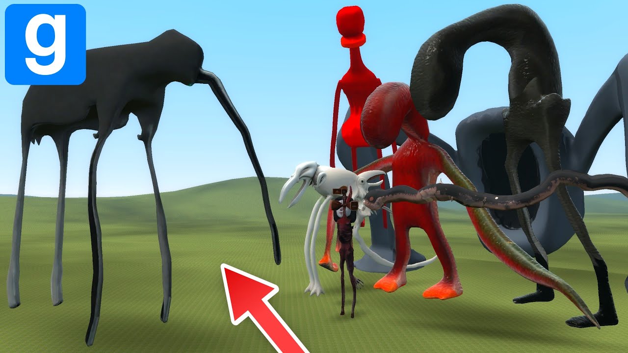 New Bird Walker Vs Trevor Henderson Giants | Garry's Mod (NEW Trevor Henderson Pack 6 Fan Made)