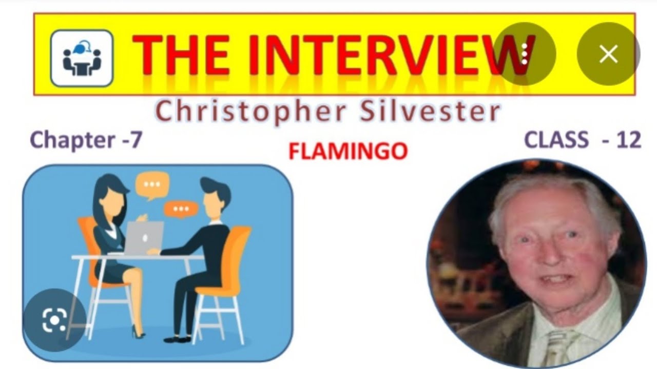 Class 12 ch 7 the interview summary + question answer + one shot #flamingo #aarambh series 