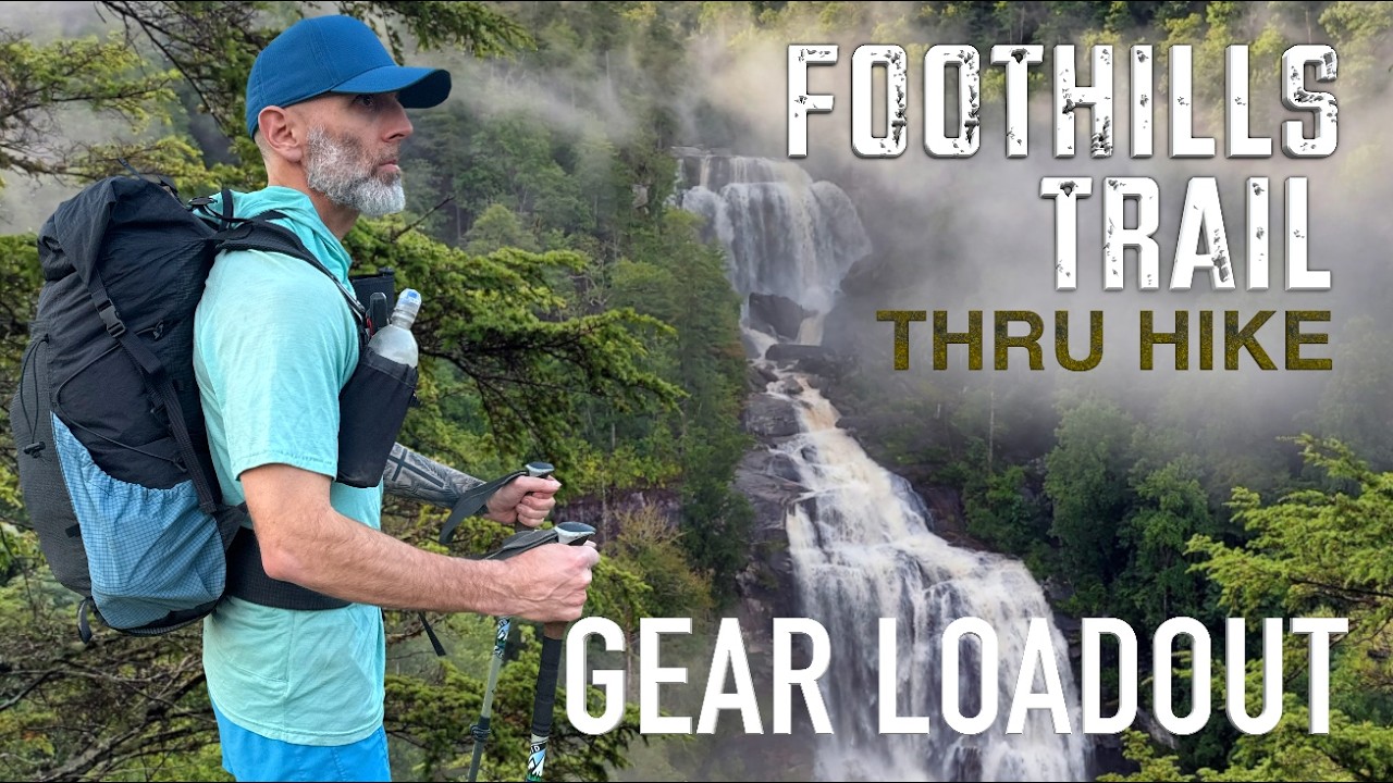 Загрузка снаряжения для маршрута Foothills Trail