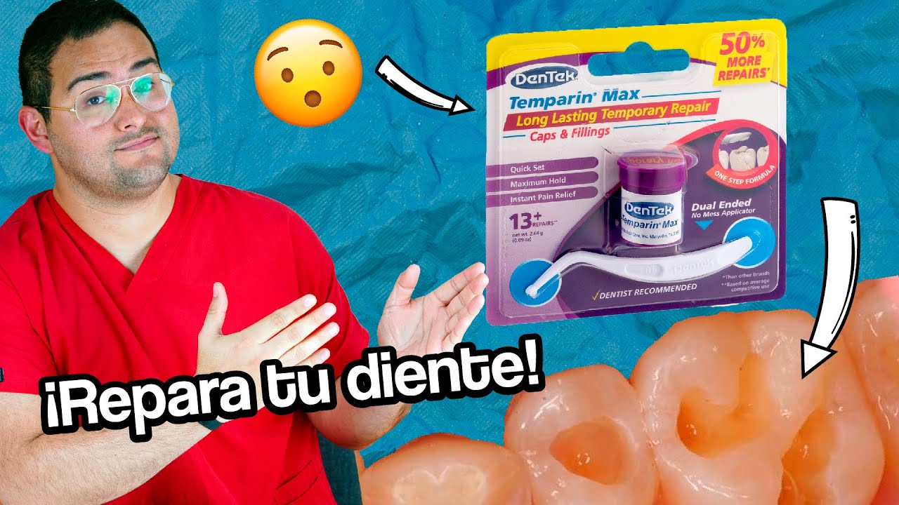 ¿Se te CAYO la RESINA o AMALGAMA en CUARENTENA? COMO RESTAURAR TU MUELA MIENTRAS VAS AL DENTISTA.