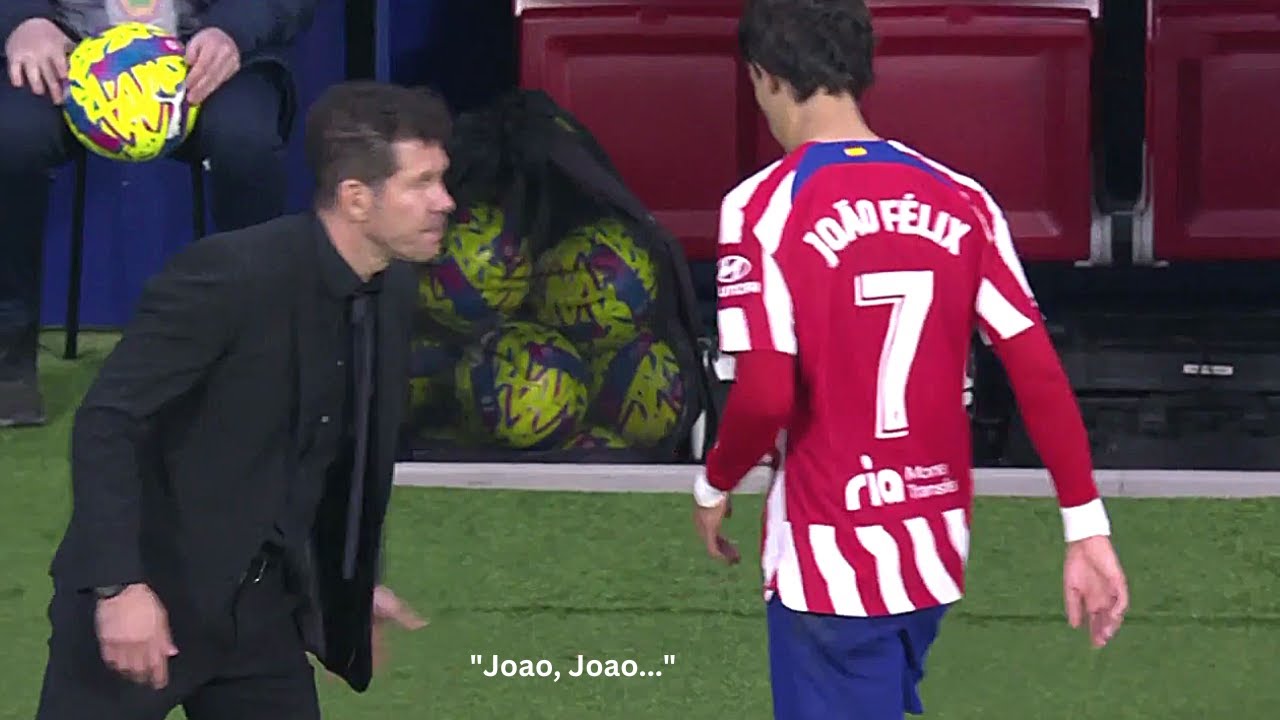 La inesperada reacción de Joao Felix por ser cambiado