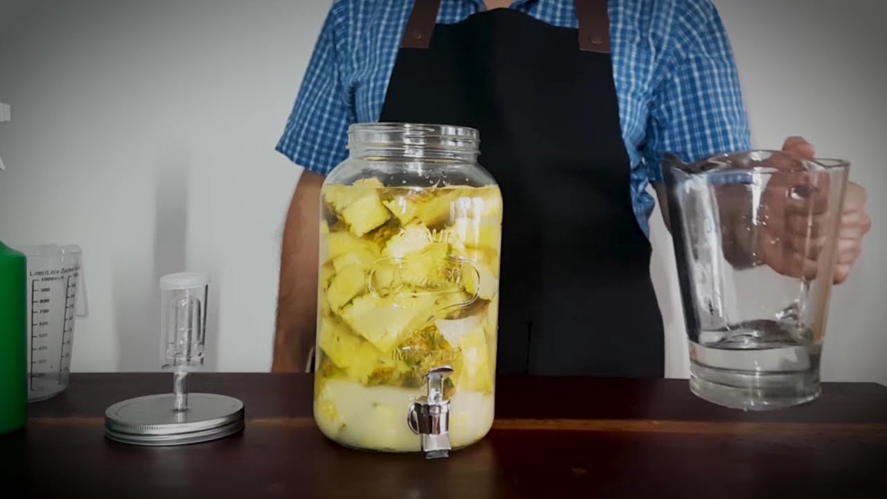 Vino Orgánico de Piña