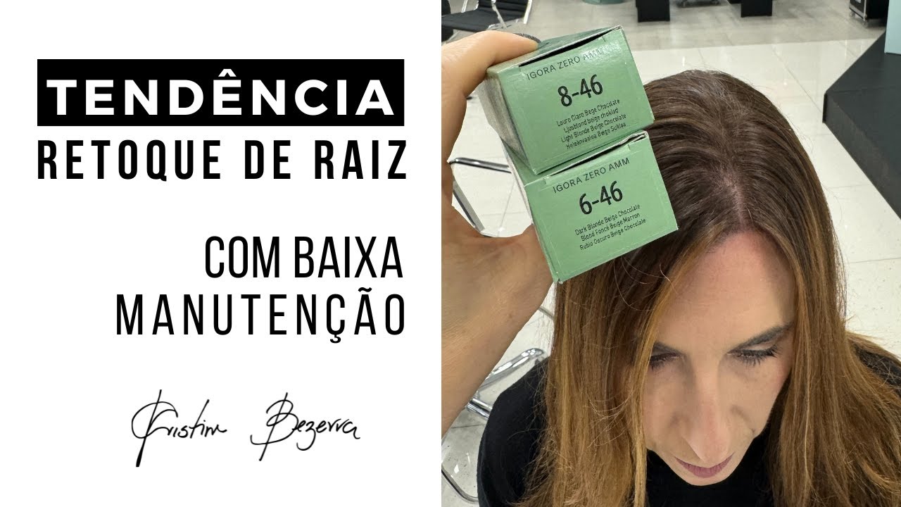 Тренд! Ретушь корней, не требующая особого ухода.