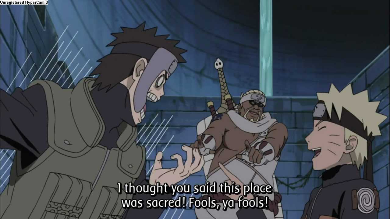 Naruto Shippuuden - Yamato yelling Bakayaro Konoyaro (HD)