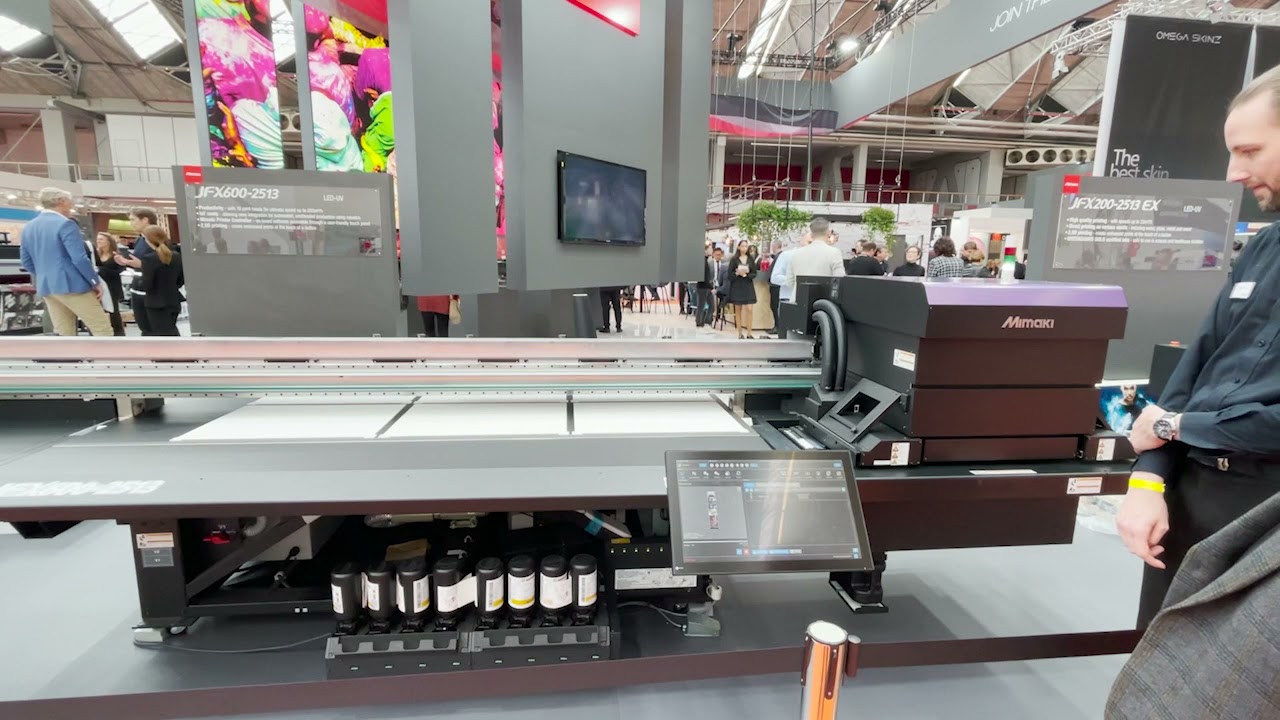 Mimaki JFX600 Fespa 2021 - First Look with Amcad & Graphics