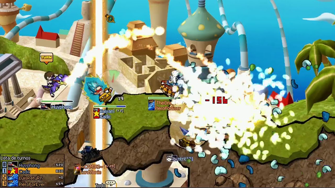 Gunbound Classic : Random DRAGON x KNIGHT