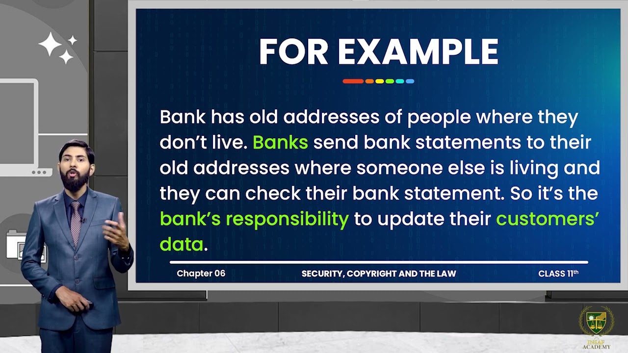 Data Security ( Part 02 ) | 11TH COMPUTER SCIENCE | CHP 06 | LECTURE NO 6.9