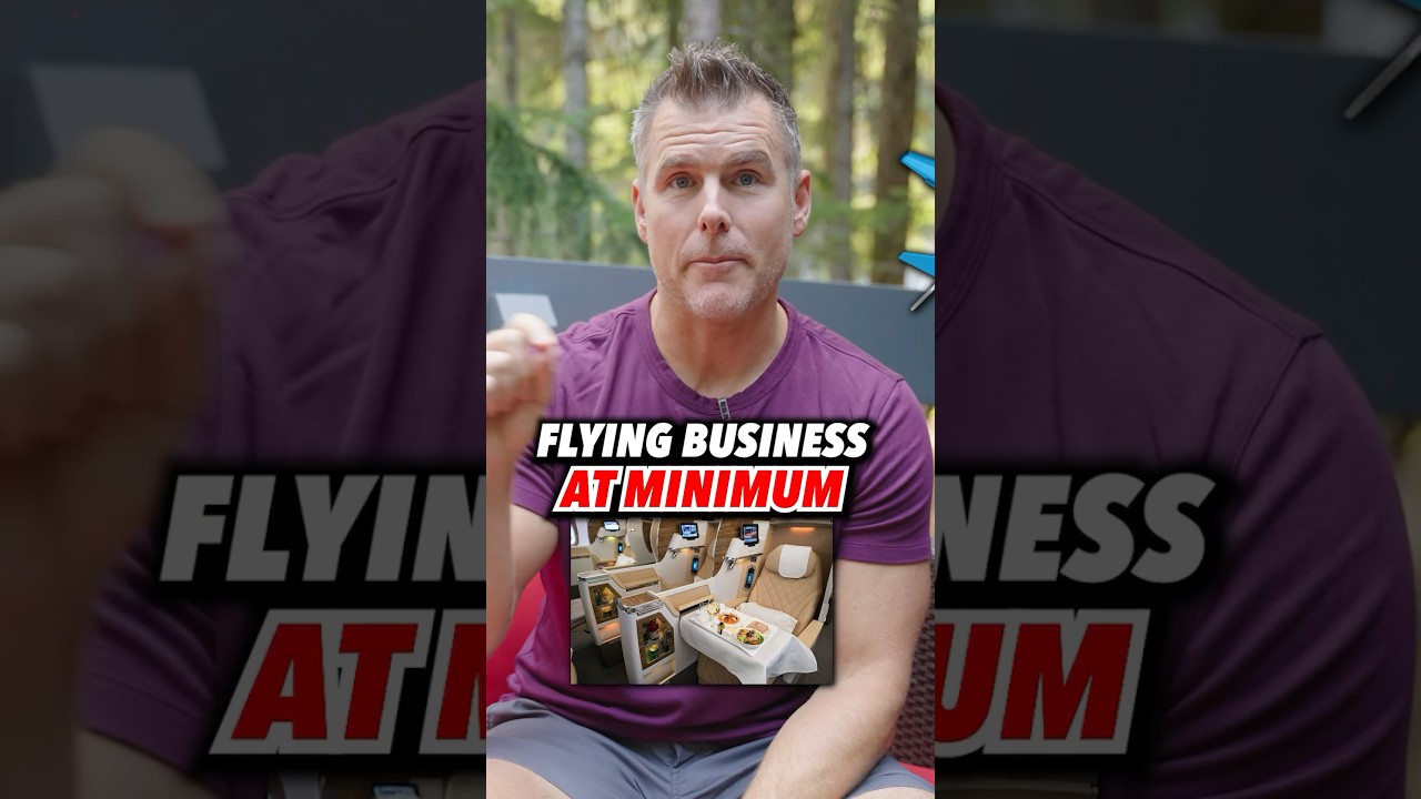 Why you NEED to fly business class