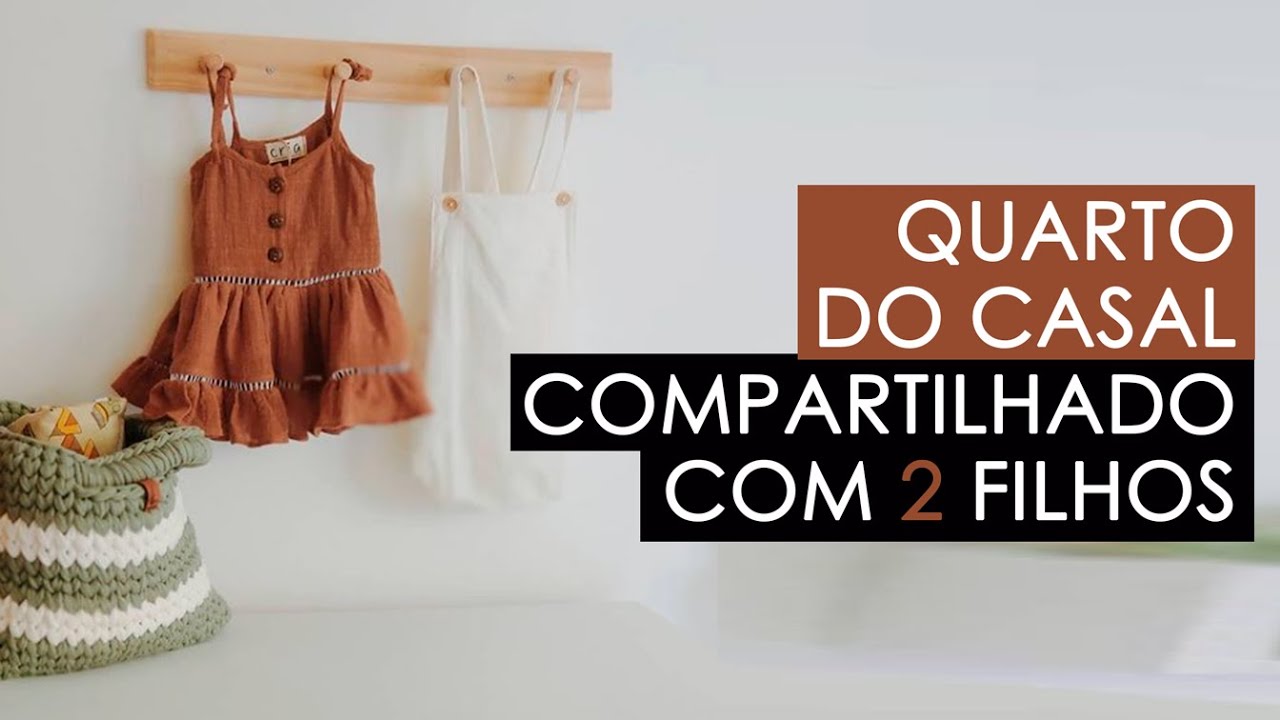 NOSSO QUARTO COMPARTILHADO COM 2 FILHOS | Luana Burigo