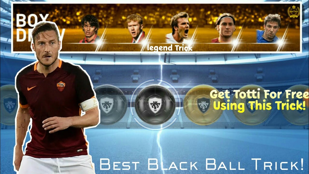 Confirmed Legend Black Ball Trick In Legends Worldwide pack #pes19mobile