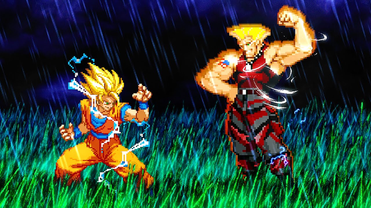 Goku Vs. Hyperstorm Guile - Sonic Machine