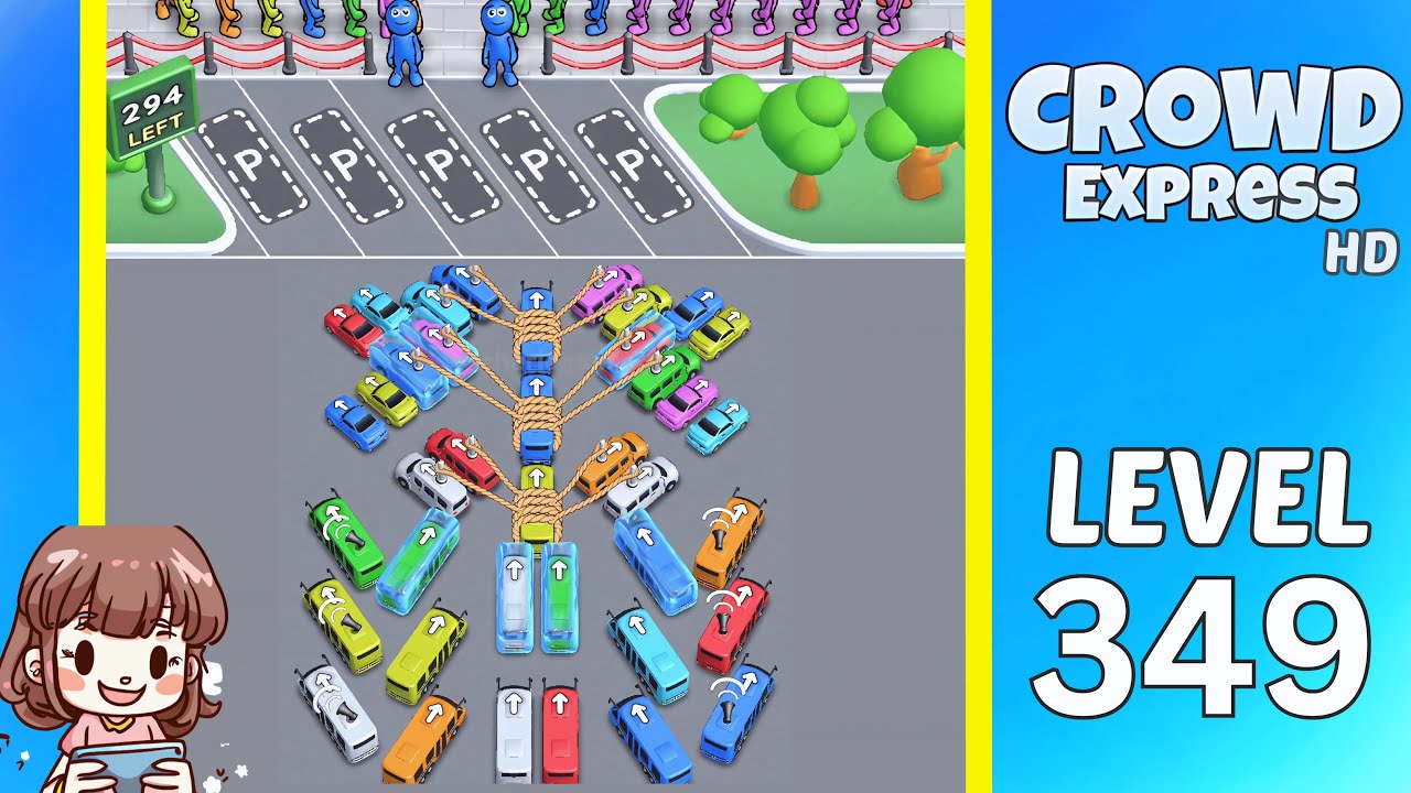 Crowd Express Level 349 Solution Walkthrough