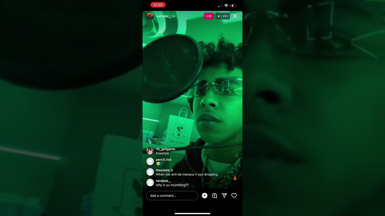 Luh Tyler in the Studio ⛷️⛷️