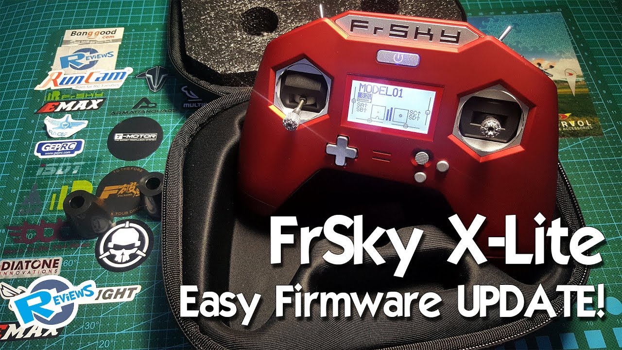 FrSky X-Lite - 3 ways of Firmware update - EASY! (EU LBT and FCC)