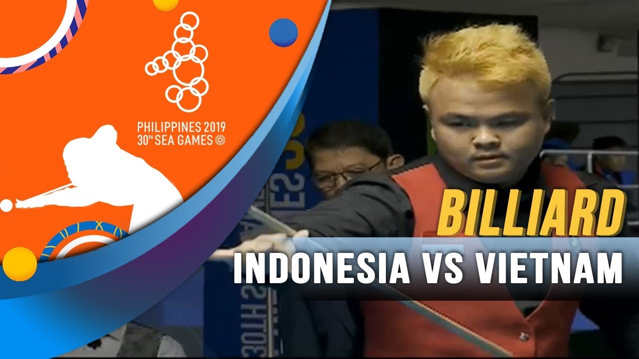 Billiard Indonesia vs Vietnam - SEA Games 2019