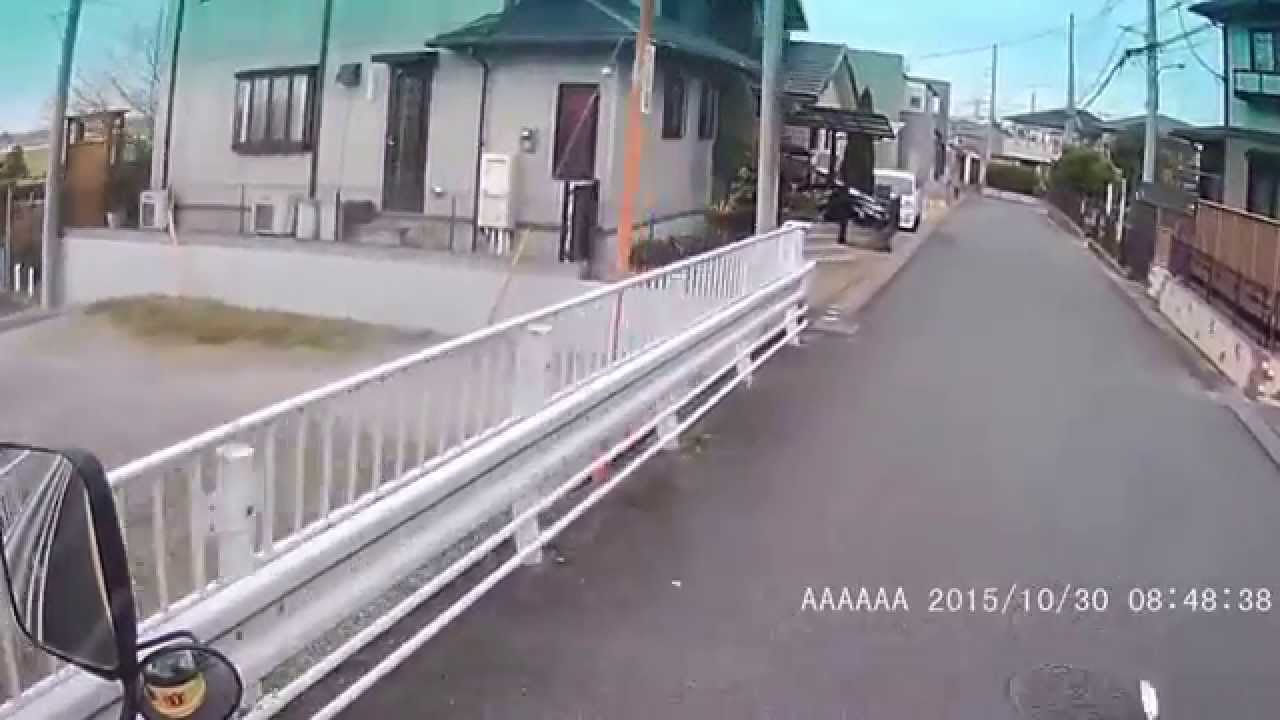 【車載動画】2015ハロウィーン幼稚園通園バス２