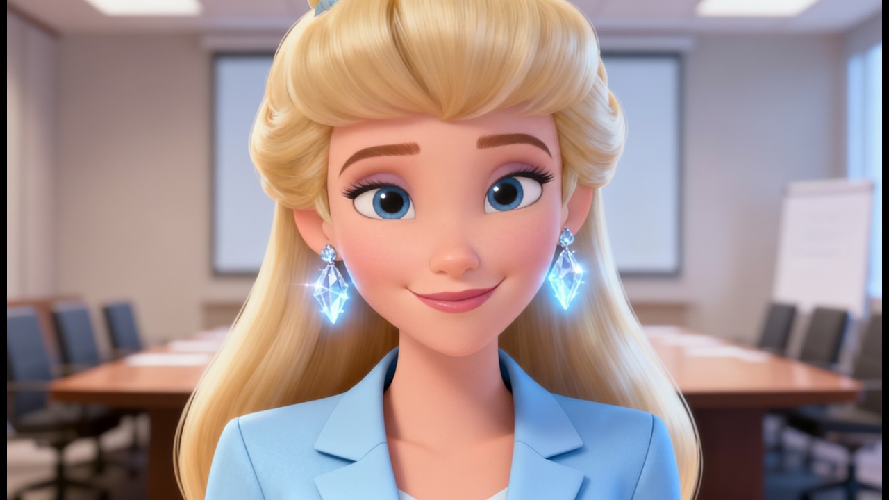 Cinderella's Ice Earrings ❄️ | Elsa Helps Cinderella Find Her Voice | A Frozen & Cinderella Story