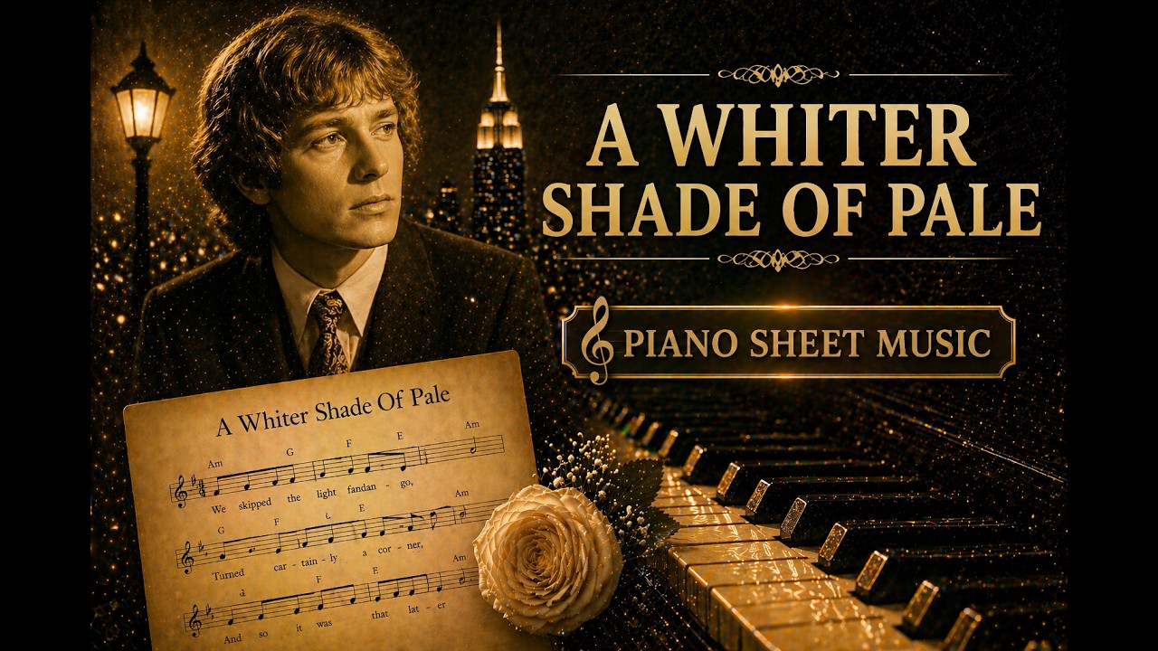 A Whiter Shade Of Pale - Piano Sheet Music