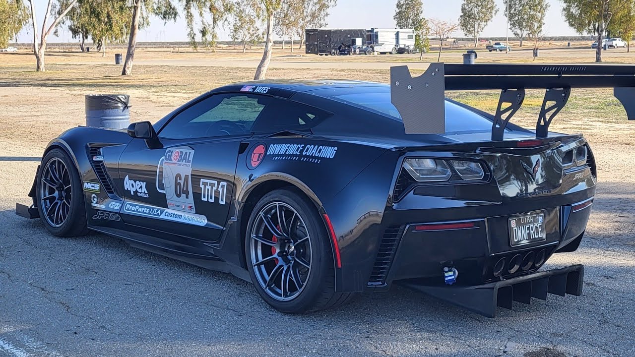 Fastest C7 Corvette in the World Hotlap Buttonwillow CW13