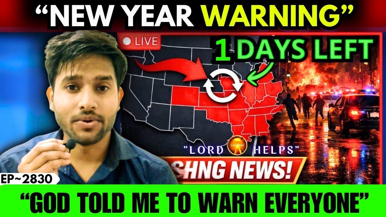 GOD TOLD ME TO WARN EVERYONE ABOUT THIS NEW YEAR&rdquo;👆Prophetic Word USA | God's Message Today | LH~2830