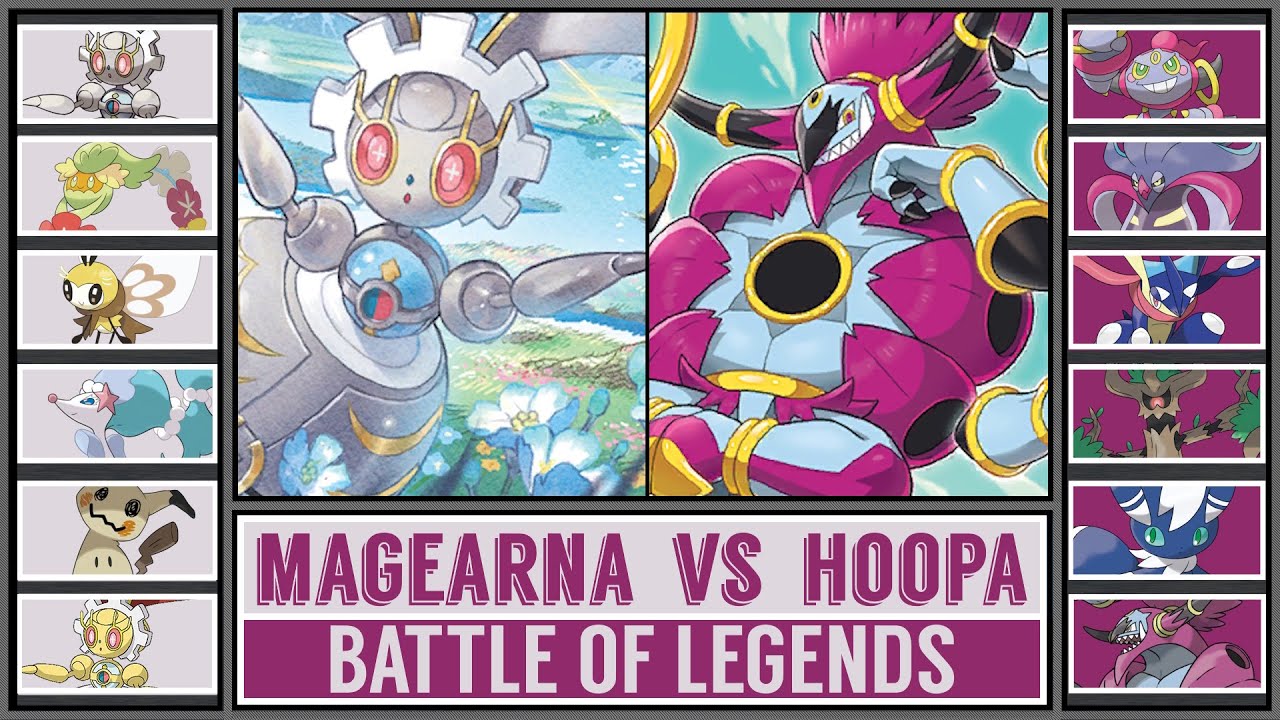 Legendary Pok&eacute;mon Battle: MAGEARNA vs HOOPA