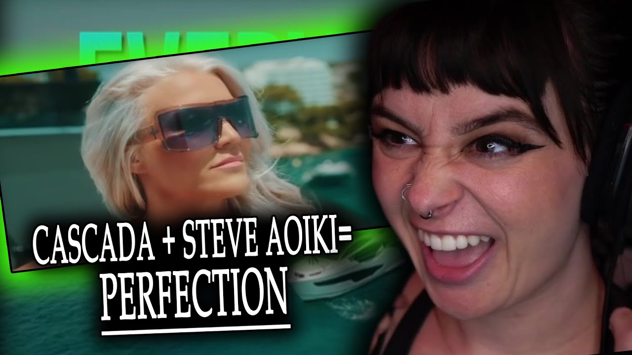 Стив Аоки и Каскада &mdash; Everytime We Touch || Реакция готики