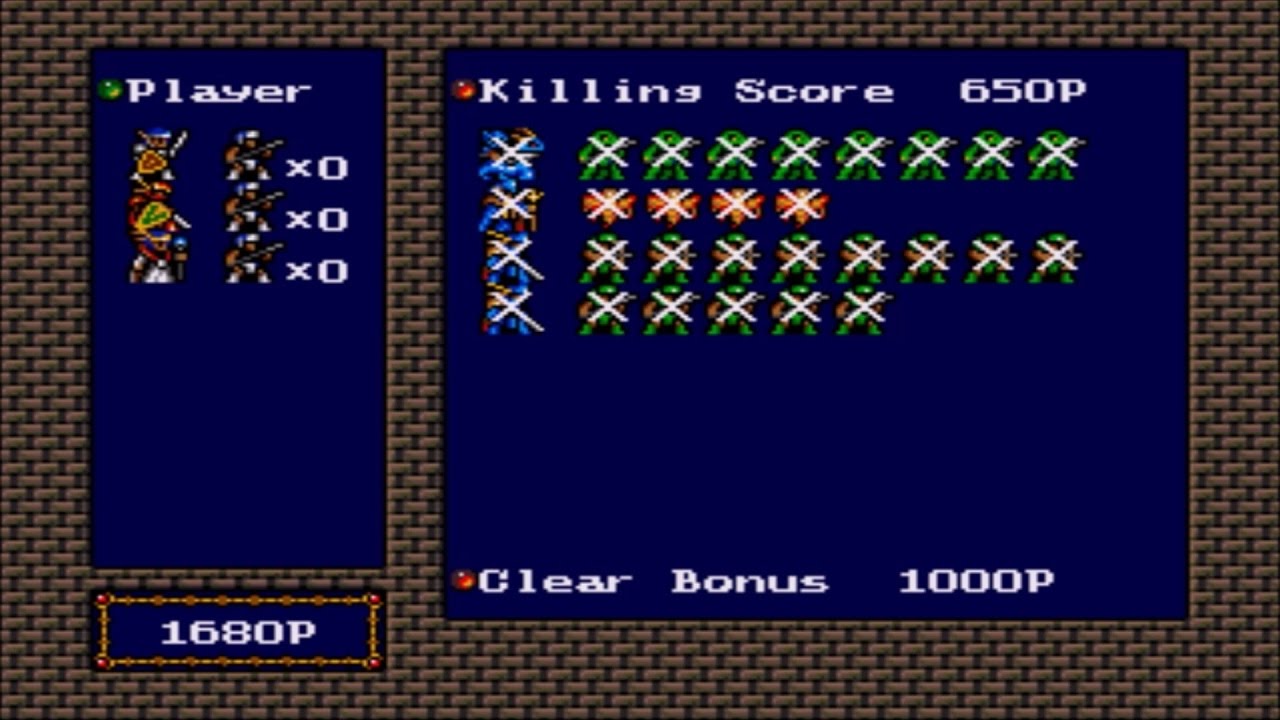 Warsong BONUS: Scenario One (All enemies defeated)