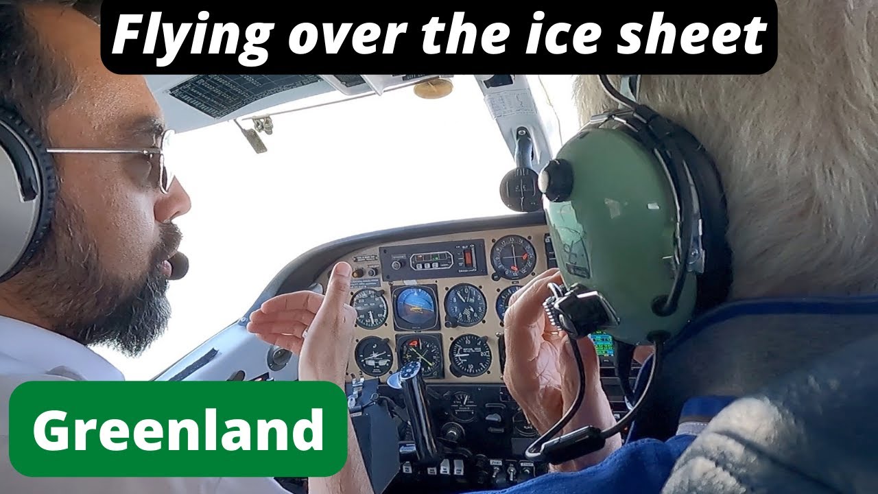 I Took This Flight Over Greenland Ice Sheet