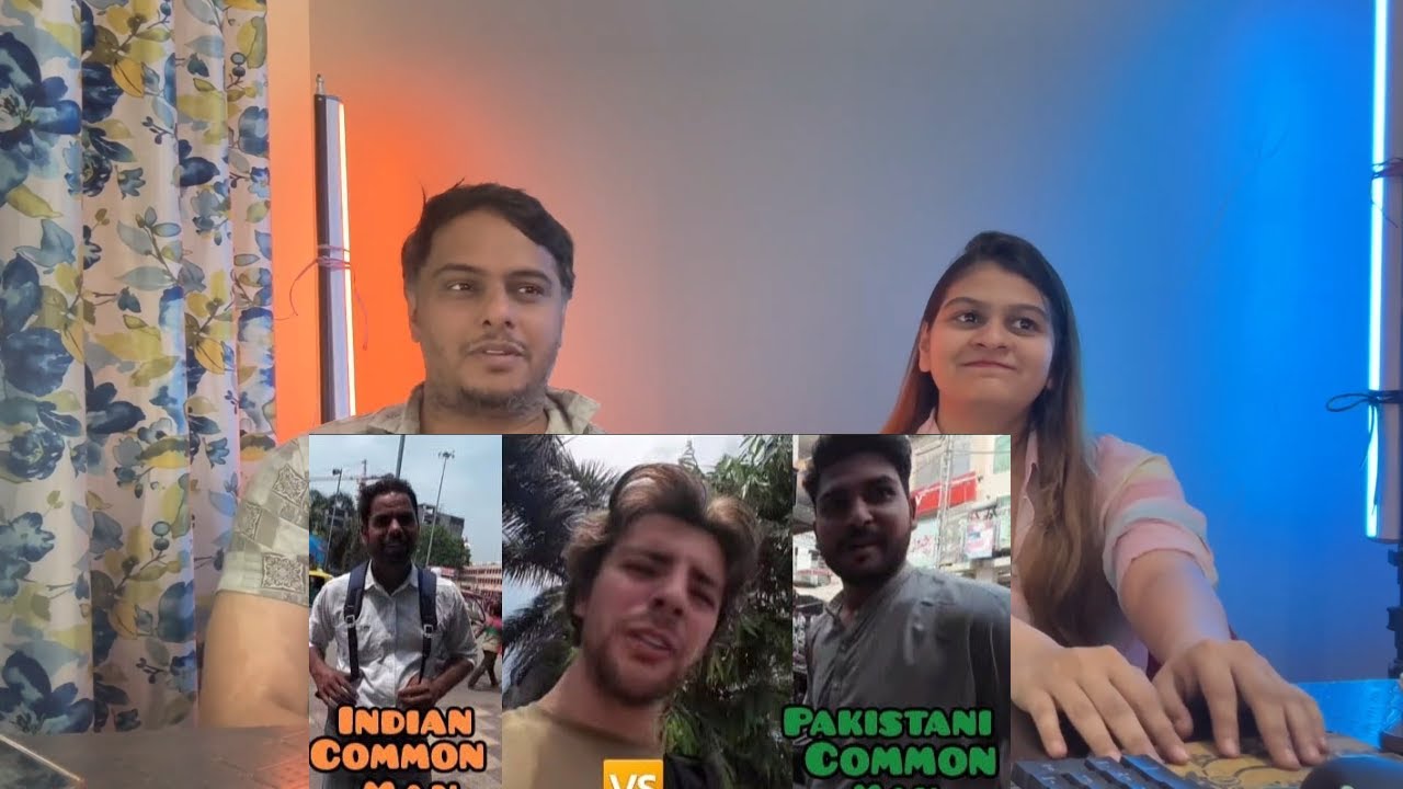 Indian Reaction on Indian Common Man vs Pakistani Common Man 🇮🇳🇵🇰 | Ground Reality