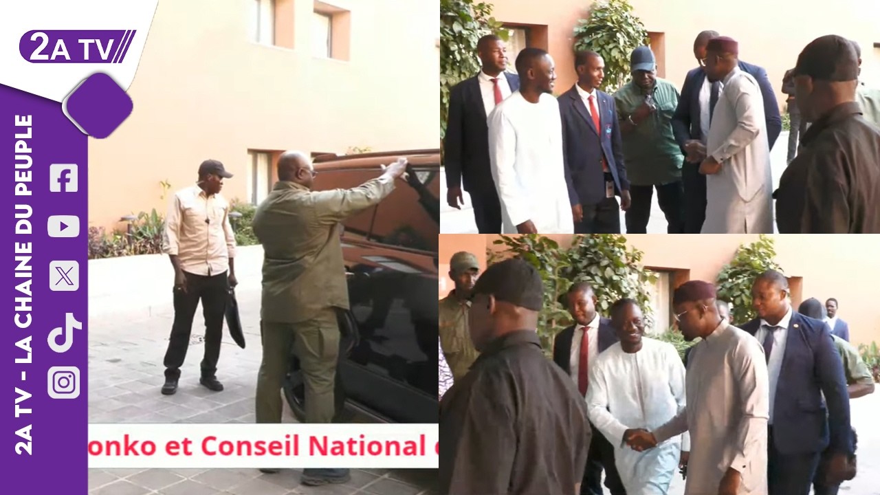 Dernière minute : Arrivée de PROS à l'hôtel Azalaï | Rencontre du Conseil National de PASTEF 