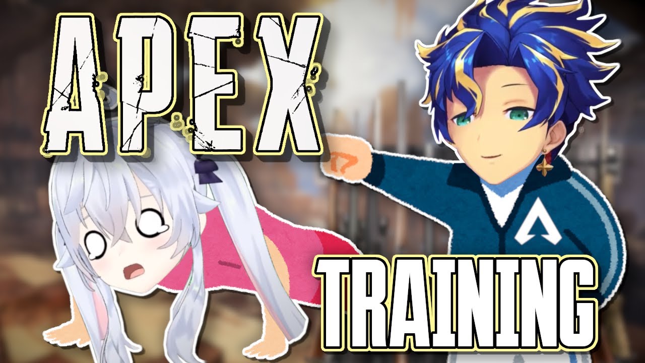 Astel coaches Kagura Nana in Apex Legends