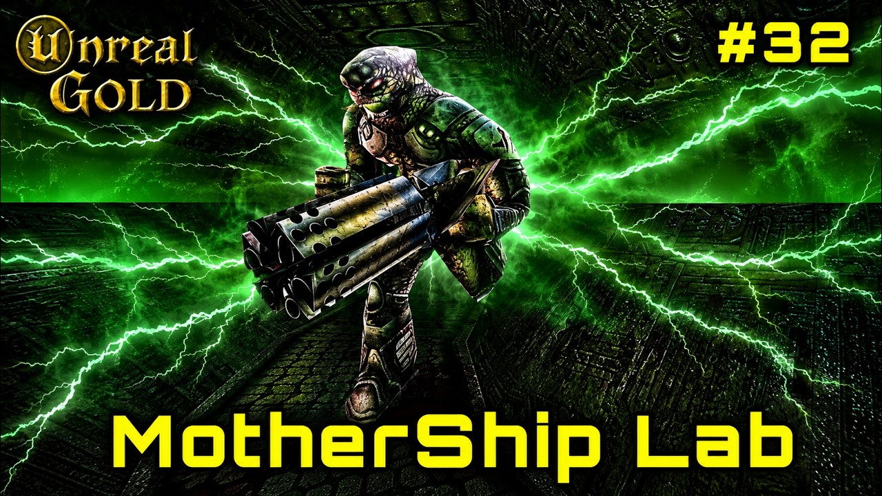Unreal Gold (1998) | MotherShip Lab – Experimentos Skaarj | Full Walkthrough (No Commentary)