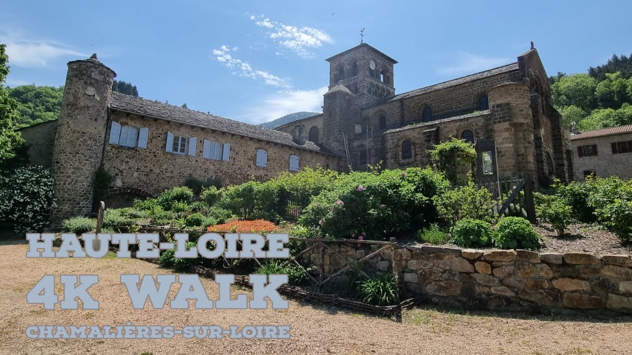 France 4K WALK Chamalières-sur-Loire - Spring 2022