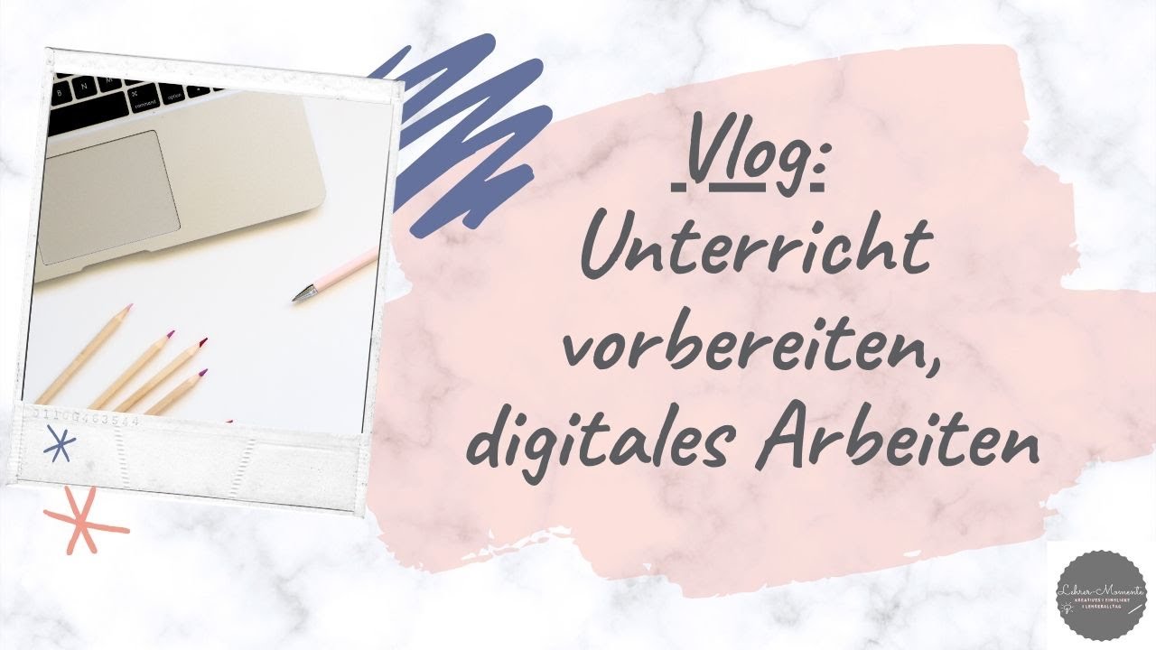 Vlog I Unterricht vorbereiten, digitales Arbeiten und Korrigieren - Mein Workflow und Sport