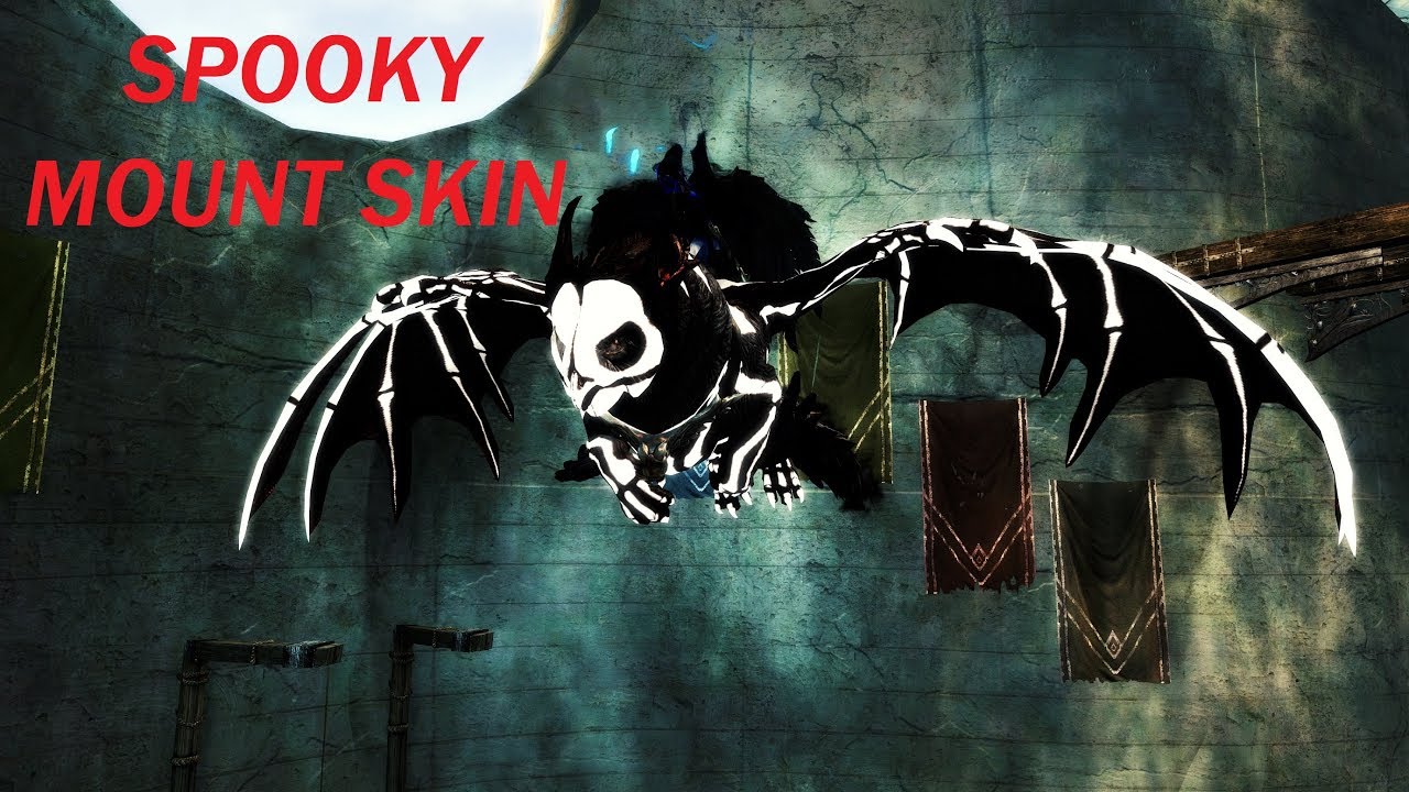 Guild Wars 2 - Spooky Mount Skin / Apparence de Monture Sinistre