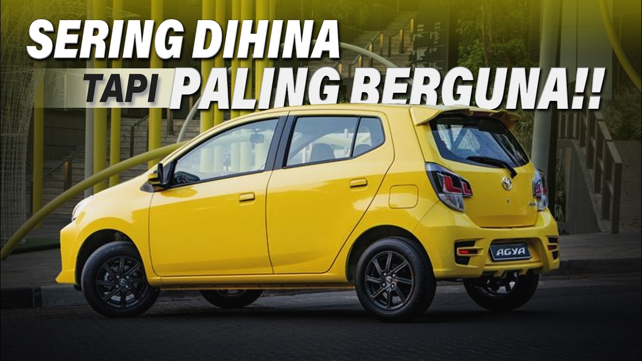 MOBIL HARIAN UNTUK YANG NGGAK BISA MERAWAT DAN NGGAK HOBI MOBIL | TOYOTA AGYA GEN 1