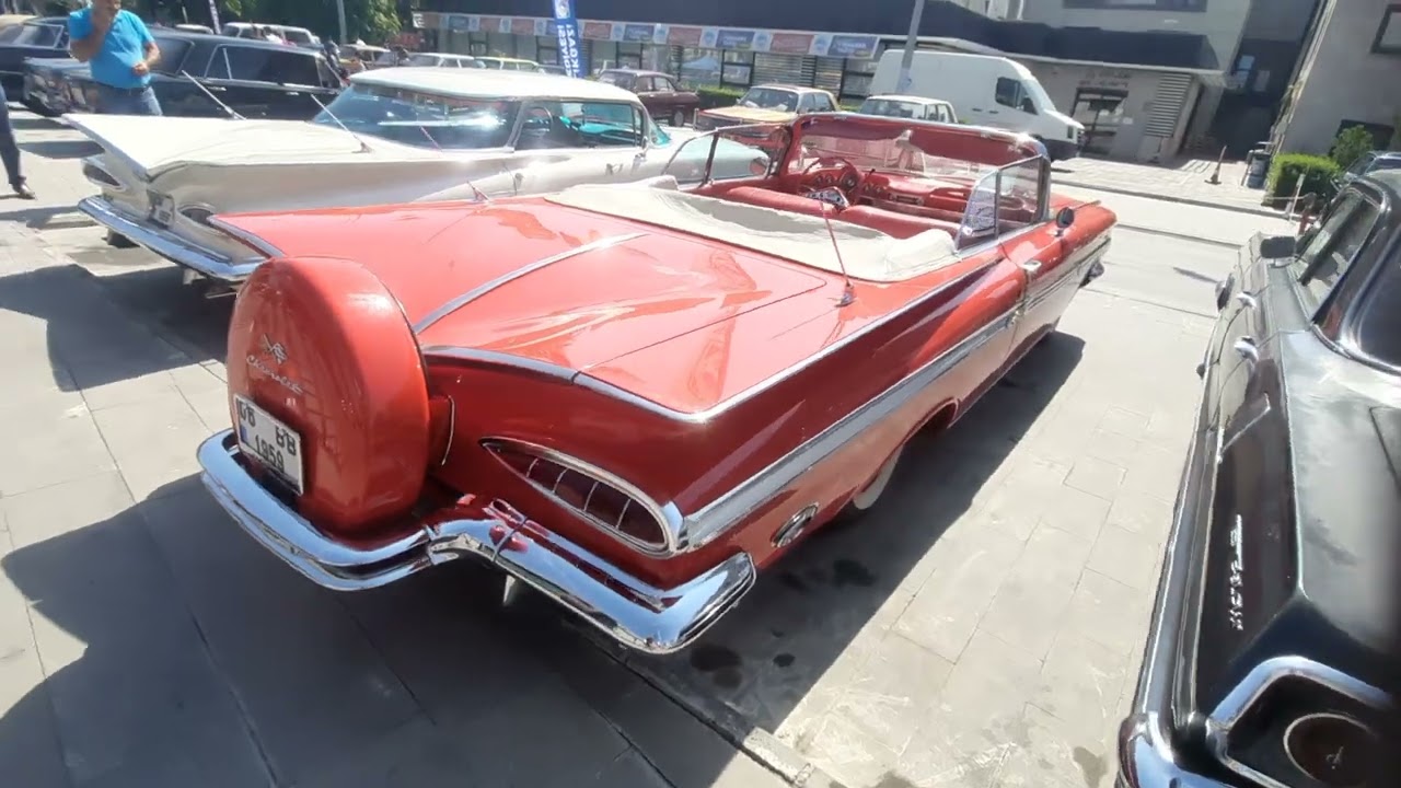 1959 chevrolet convertible 4 kapı direksiz ikisi bir arada kayseri hatırası🇹🇷