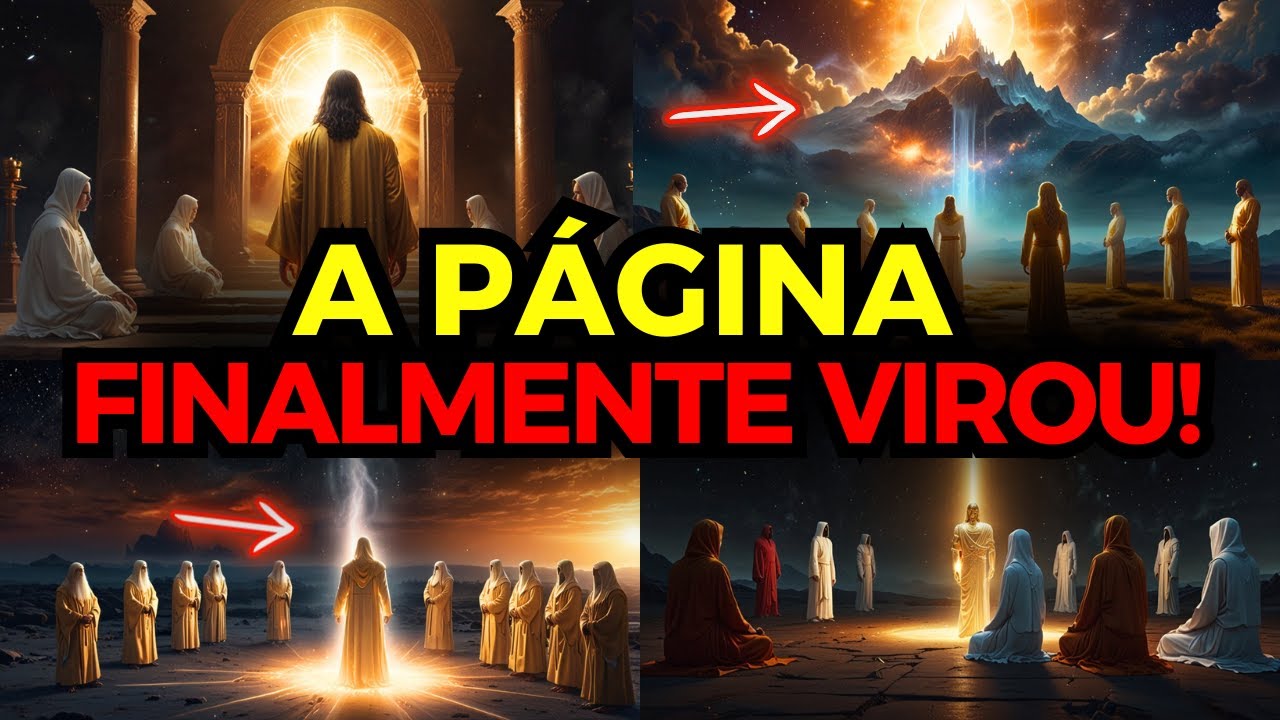 ESCOLHIDO, DEUS ESTÁ VIRANDO UMA PÁGINA QUE VOCÊ NÃO CONSEGUIA VIRAR! 📖🔥