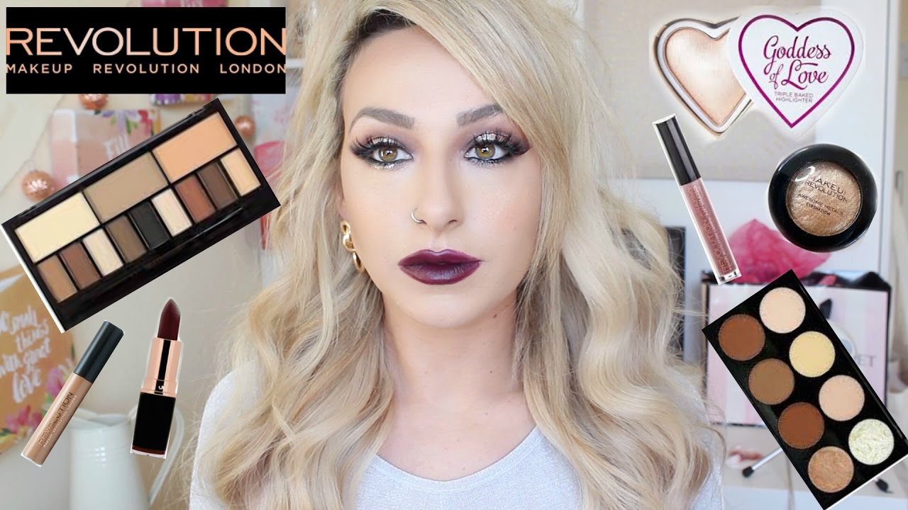 Full Face TESTING MAKEUP REVOLUTION! || DramaticMAC